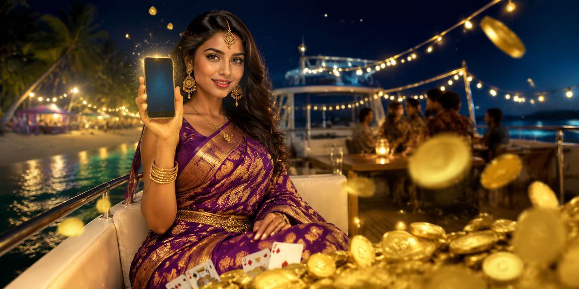 সেন্ট মার্টিন রামি কার্ড গেম খেলার দৃশ্য